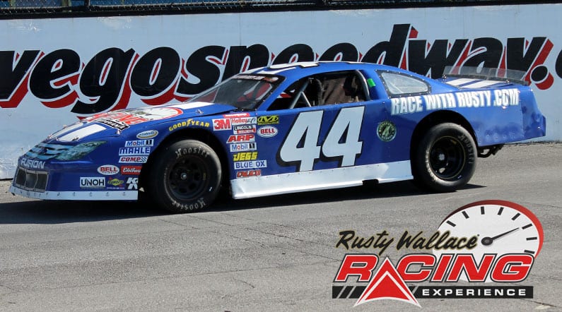 Rusty Wallace Racing Experience at Oswego Speedway, NASCAR Racing Experience, Driving School