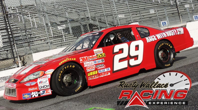 Rusty Wallace Racing Experience at New Smyrna Speedway, NASCAR Racing Experience, Driving School